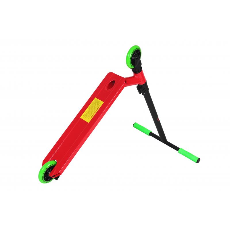 Самокат трюковый ATEOX JUMP 2022 (Красный/Зеленый)