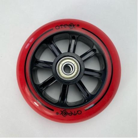 Колесо ATEOX для трюкового самоката с подшипниками 100 мм (черно-красное)