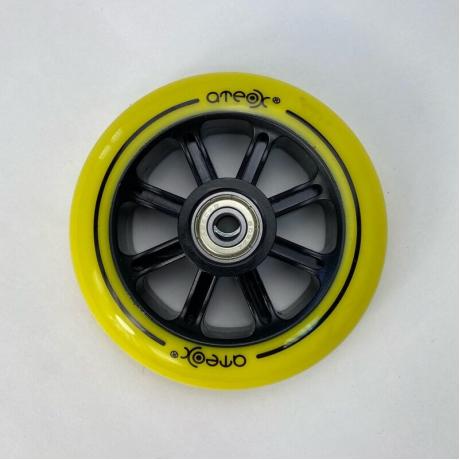 Колесо ATEOX для трюкового самоката с подшипниками 100 мм (желтое)