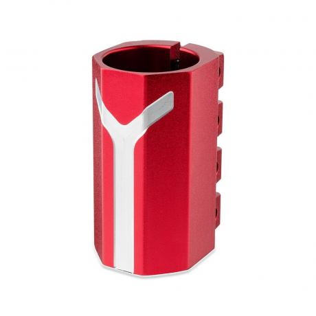 Хомут-Y Fox HIC d 34.9, 3 bolt oversized красный