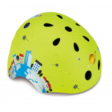 Шлем Globber Printed Helmet Junior XS/S 51-54 см зеленый