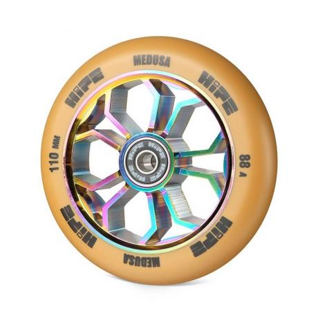 Колесо HIPE Medusa wheel LMT36 110 мм Коричневый/neo-chrome