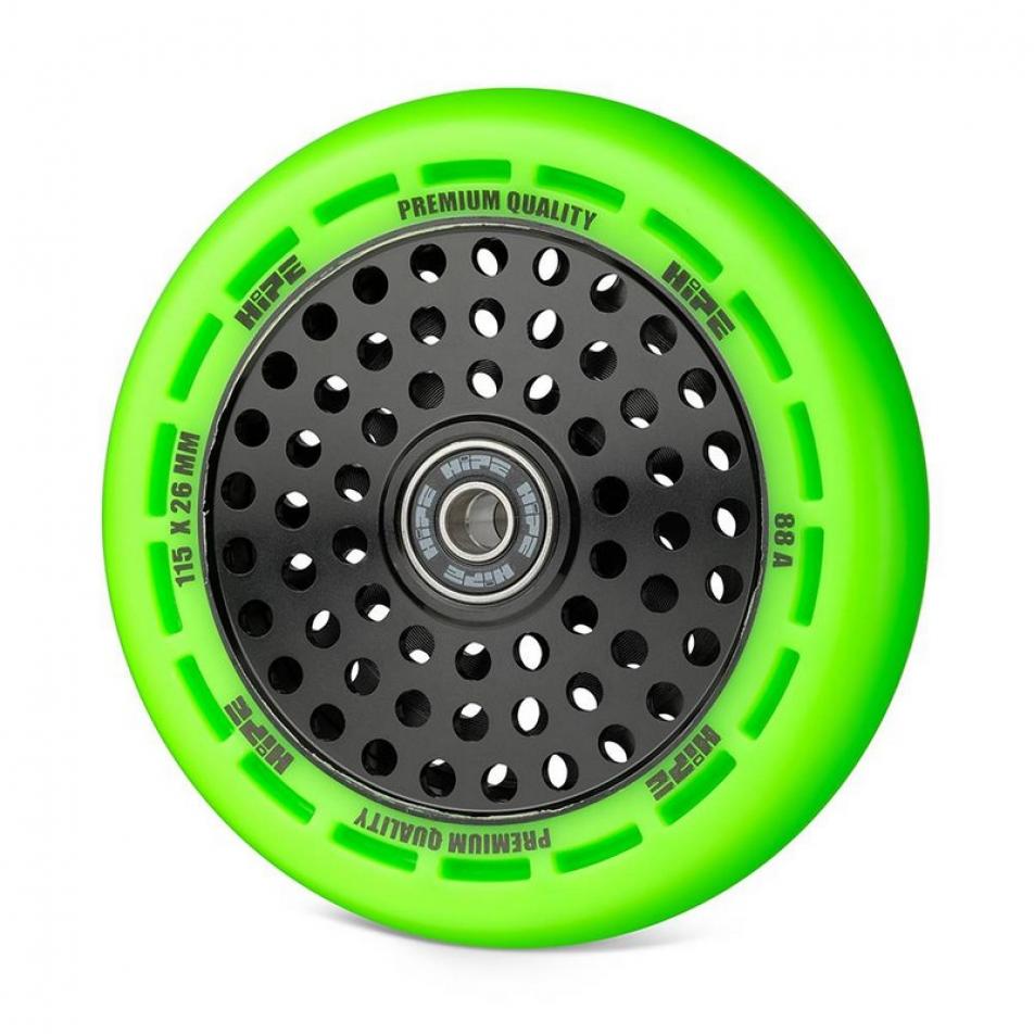 Колесо HIPE wheel 115 мм Зеленый/черный