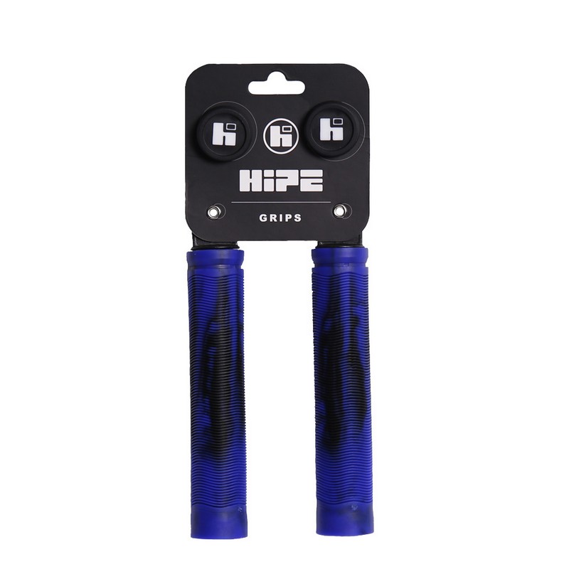 Грипсы HIPE H4 Duo, 155 мм Синий/черный