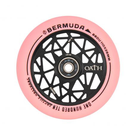 Колесо для самоката Oath Bermuda 110 (черный / розовый)