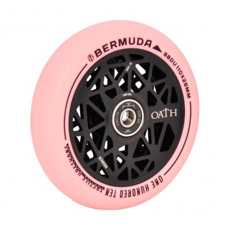 Колесо для самоката Oath Bermuda 110 (черный / розовый)