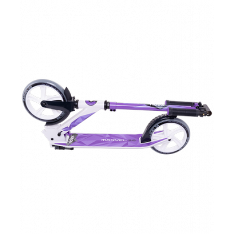 Самокат 2-колесный Marvel 2.0 200 мм, белый/фиолетовый