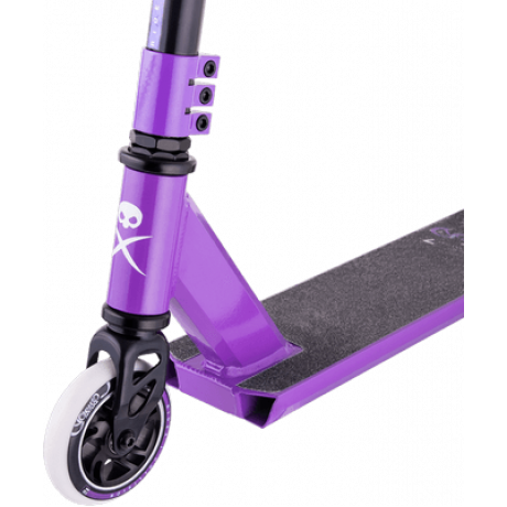 Самокат трюковой Ridex Collision purple 100 мм